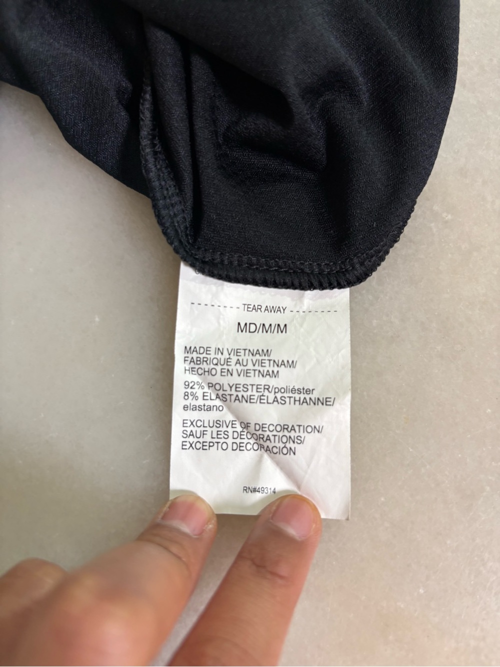 Under Armour Black Polo with Red Embroidered 'M' Logo - Picture 4 of 4
